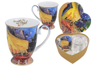 CARM. 830-0311 SERCE - 2 KUBKI VAN GOGH TARAS