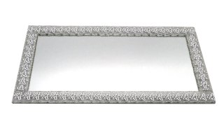 MX HTRJ4326 ELIA SILVER PODSTAWKA POD ŚWIECĘ 32X16