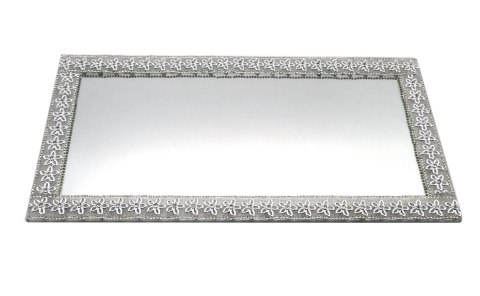 MX HTRJ4326 ELIA SILVER PODSTAWKA POD ŚWIECĘ 32X16