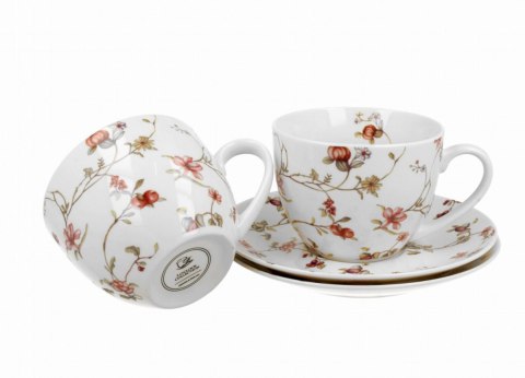 DUO KPL 2 FILIŻANKI ZE SPODKAMI 280ML SAFA 4135