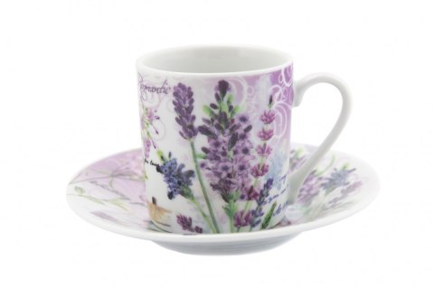 MP 388-8046 KPL 2 FILIŻANKI ESPRESSO 80ML LAWENDA