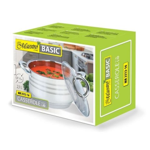 MR3513-16 GARNEK Z POKRYWKĄ 16CM 2,1L