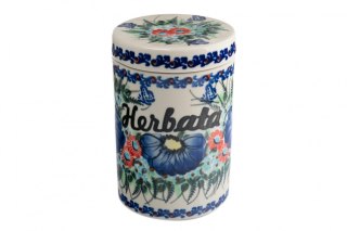 B. POJEMNIK WYSOKI 3A4 HERBATA K.3981