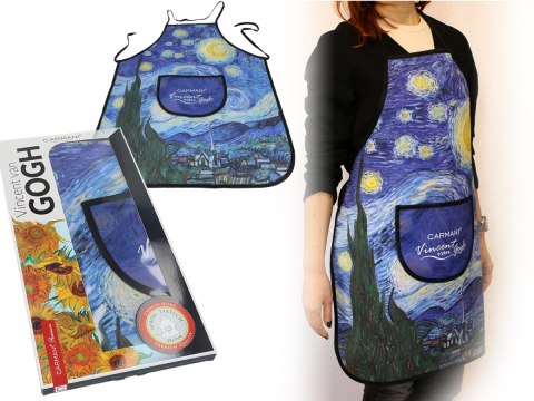 CARM. 023-6021 FARTUSZEK KUCHENNY VAN GOGH