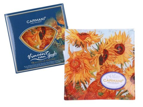 CARM. 198-7306 TALERZ DEKOR. VAN GOGH SŁONECZNIKI
