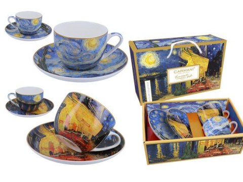 CARM. 830-7119 KPL 2 FILIŻANEK VAN GOGH