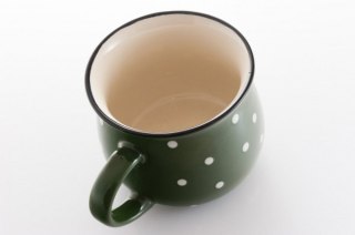 DS KK5087 KUBEK BECZUŁKA ESPRESSO ZIELONY KROPKI