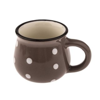 DS KK5088 KUBEK BECZUŁKA ESPRESSO SZARY KROPKI