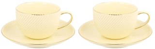 DUO KPL 2 FILIŻANEK 220ML ZE SPOD. ICE CREAM 2698