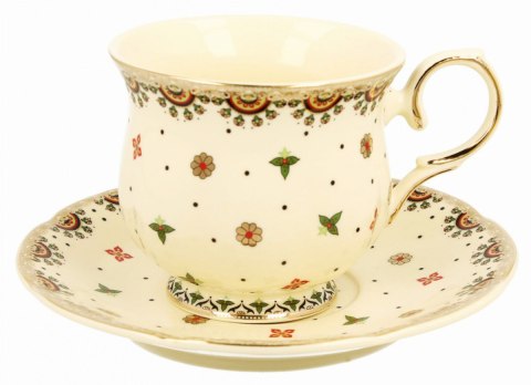DUO KPL 6 FILIŻANEK ZE SPODKAMI CASABLANCA K.5767