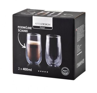 MX HTID1803 PETER KPL 2 SZKLANEK 400ML POD.ŚCIANKI