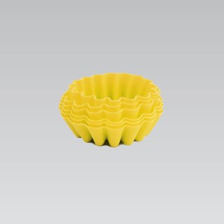 MR1176 SILIKON. FOREMKI DO PIECZENIA 6 szt ŻÓŁTA