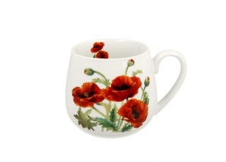 DUO KUBEK BARYŁKA 430 ML CLASSIC POPPIES K.6450