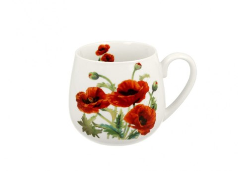 DUO KUBEK BARYŁKA 430 ML CLASSIC POPPIES K.6450