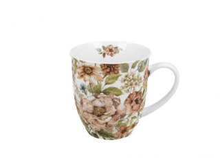 DUO KUBEK 400ML PASTEL FLOWERS W PUSZCE K.1379
