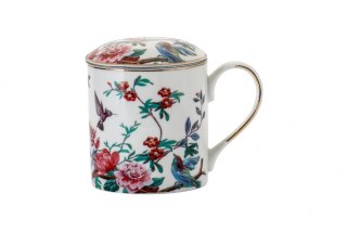 MP 290-9049 KUBEK 360ML Z ZAPARZACZEM BIAŁY