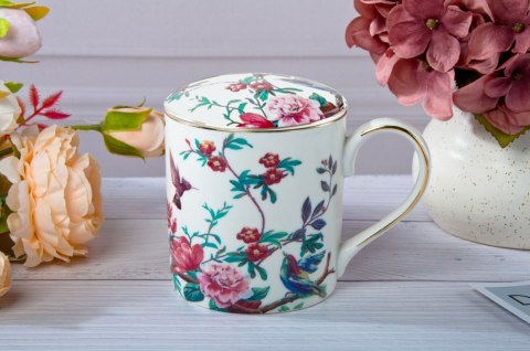 MP 290-9049 KUBEK 360ML Z ZAPARZACZEM BIAŁY