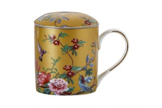 MP 290-9052 KUBEK 360ML Z ZAPARZACZEM ZŁOTY