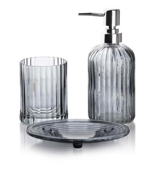 SPR HTWM6143 ARI GREY KOMPLET ŁAZIENKOWY 400ML