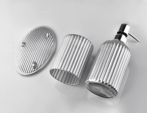SPR HTWM6174 ARI SILVER KOMPLET ŁAZIENKOWY 400ML