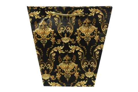 AX 111-554 TOREBKA CZARNA TRAPEZ 25X9X23CM