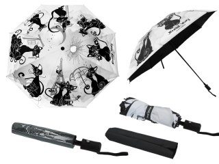 CARM. 021-7340A PARASOL SKŁADANY AUTOMAT KOCI ŚWIA