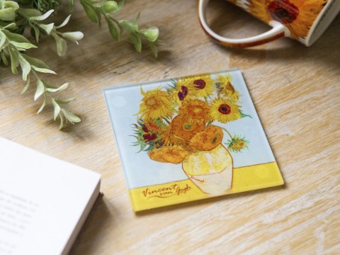 CARM. 195-0101 PODKŁADKA SZKLANA VAN GOGH SŁON.