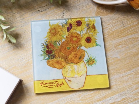 CARM. 195-0101 PODKŁADKA SZKLANA VAN GOGH SŁON.