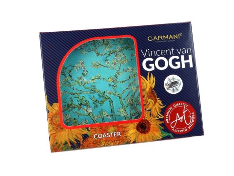 CARM. 195-0109 PODKŁADKA SZKLANA VAN GOGH MIGDAŁ.