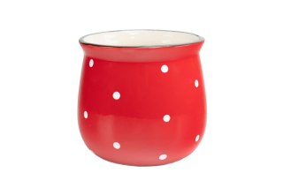 DS IMN552 CERAMICZNA OSŁONKA CZERWONA KROPKI