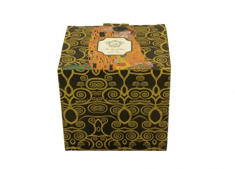 DUO KUBEK BARYŁKA ZAPARZACZ KISS BROWN K.3397