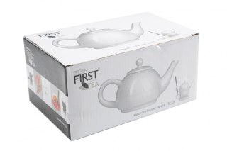 FIRST TEA DZBANEK DO HERBATY CERAM. BIAŁY K.0544