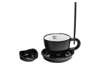 FIRST TEA FILIŻANKA ZE SPOD. MIESZ. CZARNA K.0506