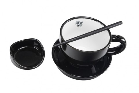 FIRST TEA FILIŻANKA ZE SPOD. MIESZ. CZARNA K.0506
