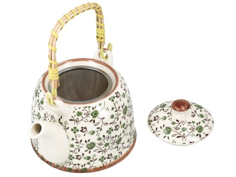 H. 418-5102 CZAJNIK CERAMICZNY Z ZAPARZACZEM