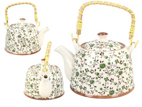H. 418-5102 CZAJNIK CERAMICZNY Z ZAPARZACZEM
