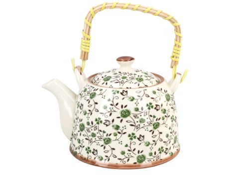 H. 418-5102 CZAJNIK CERAMICZNY Z ZAPARZACZEM