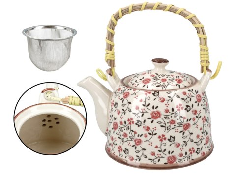 H. 418-5103 CZAJNIK CERAMICZNY Z ZAPARZACZEM
