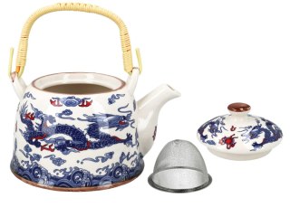 H. 418-5106 CZAJNIK CERAMICZNY Z ZAPARZACZEM
