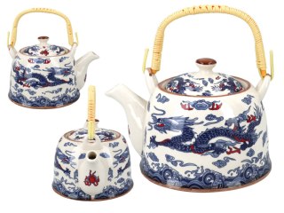 H. 418-5106 CZAJNIK CERAMICZNY Z ZAPARZACZEM