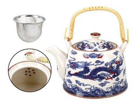 H. 418-5106 CZAJNIK CERAMICZNY Z ZAPARZACZEM