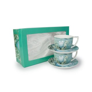 AX 444-794 KPL 2 FILIŻANKI 220ML SERCE TURKUS