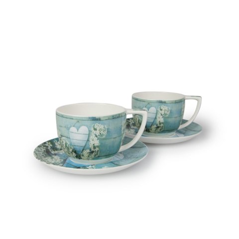 AX 444-794 KPL 2 FILIŻANKI 220ML SERCE TURKUS