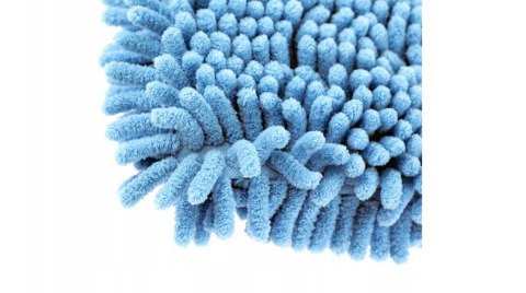 C&P-0528 MOP KOŃCÓWKA ZAPAS CHENILLE NIEBIESKI