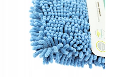 C&P-0528 MOP KOŃCÓWKA ZAPAS CHENILLE NIEBIESKI
