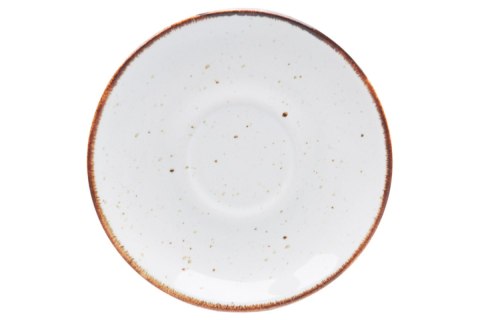 KERA FILIŻANKA 0,1L + SPODEK BEL RUSTIC KREM