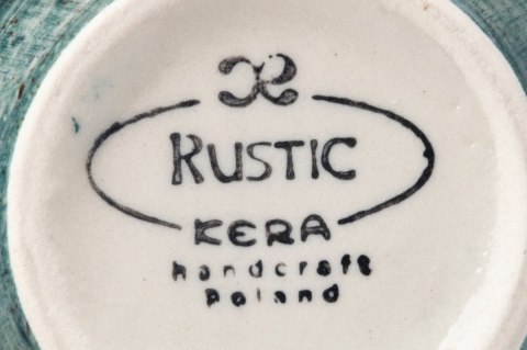 KERA FILIŻANKA 0,2L + SPODEK BEL RUSTIC KREM