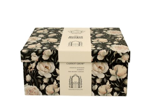 KPL 2 FILIŻANEK ROYAL ENGLISH ROSES BLACK K.4875