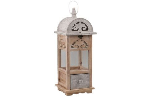 LAMPION 5044 SZARY ROZM. L 50 CM