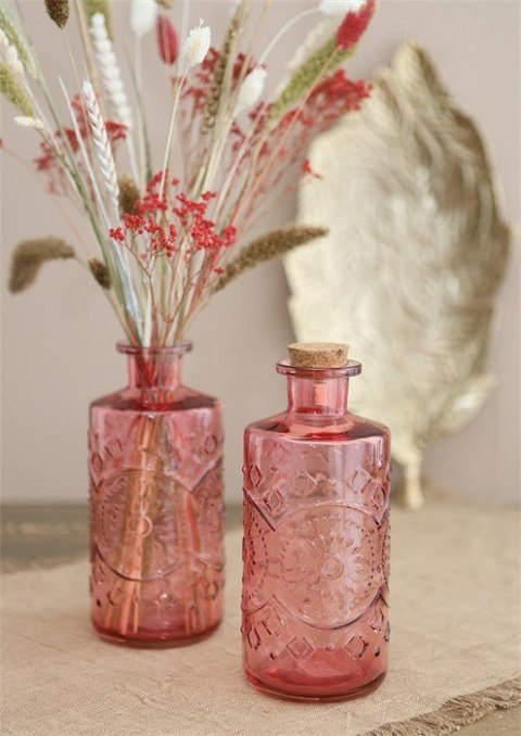 29761 BERLIN SOFT PINK BUTELKA 21hx9cm